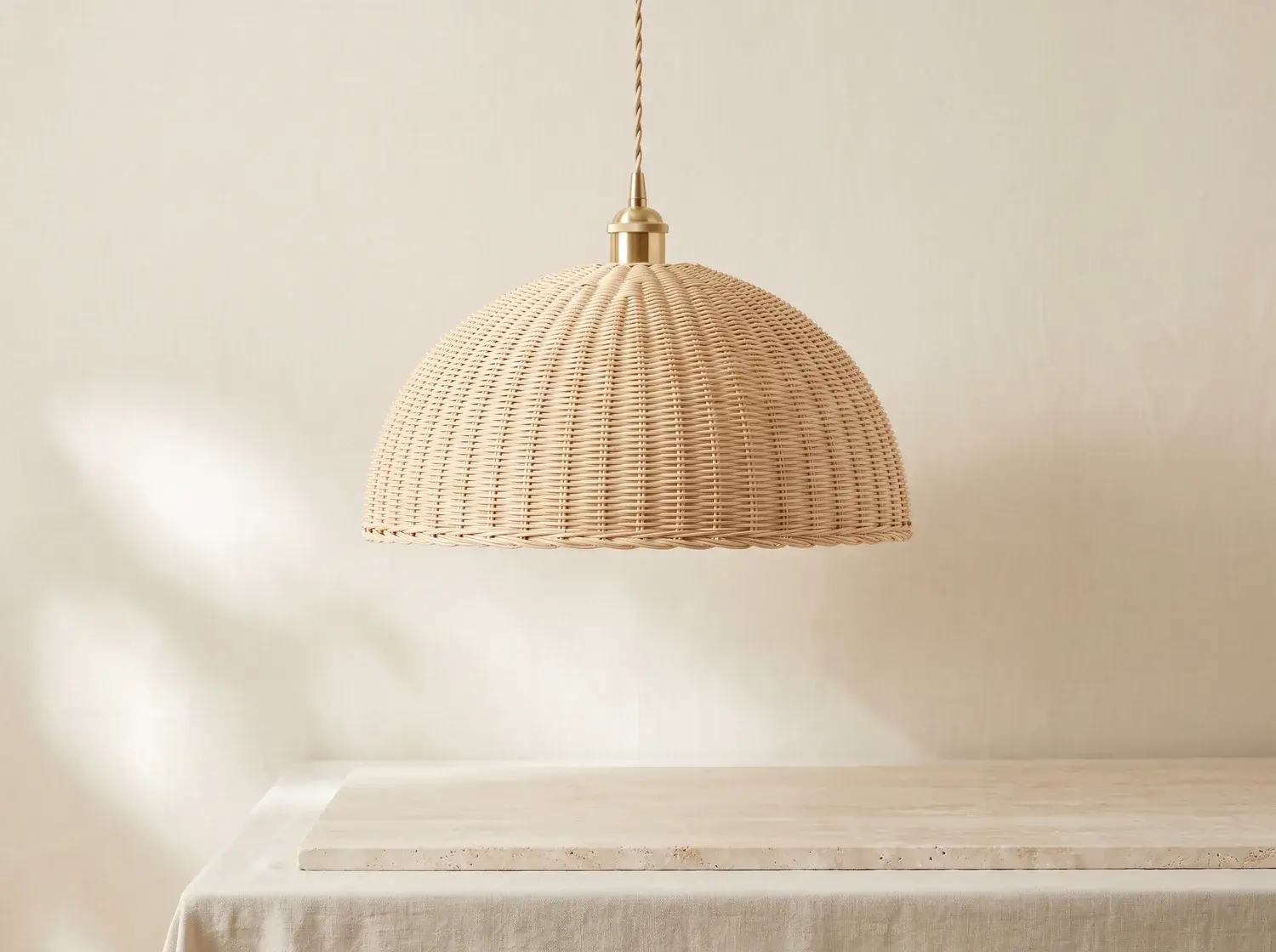 Rattan Pendant Light